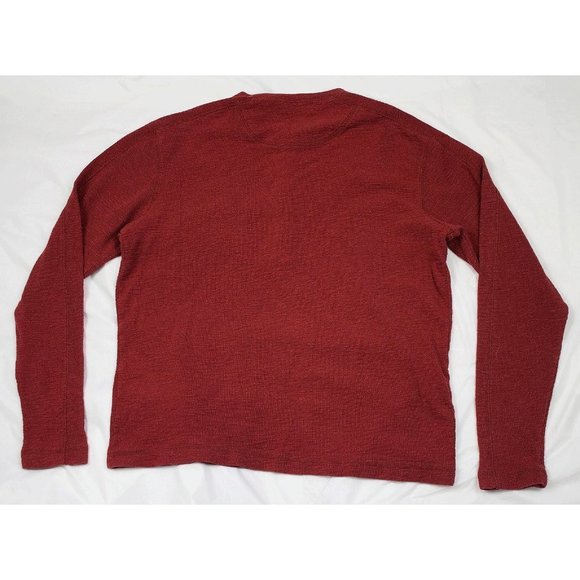 The Territory Ahead Mens  Long Sleeve Henley Pullover Shirt Size Small - Picture 3 of 5